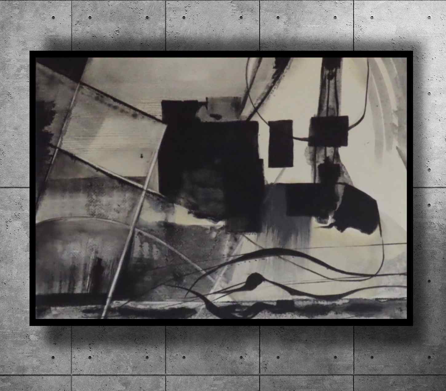 Série d'œuvres minimalistes