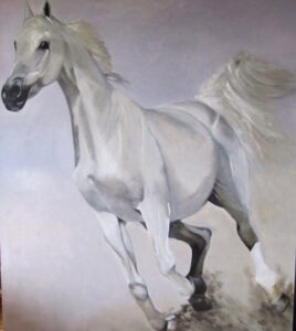 2013 cheval pour Emilie 120x140
